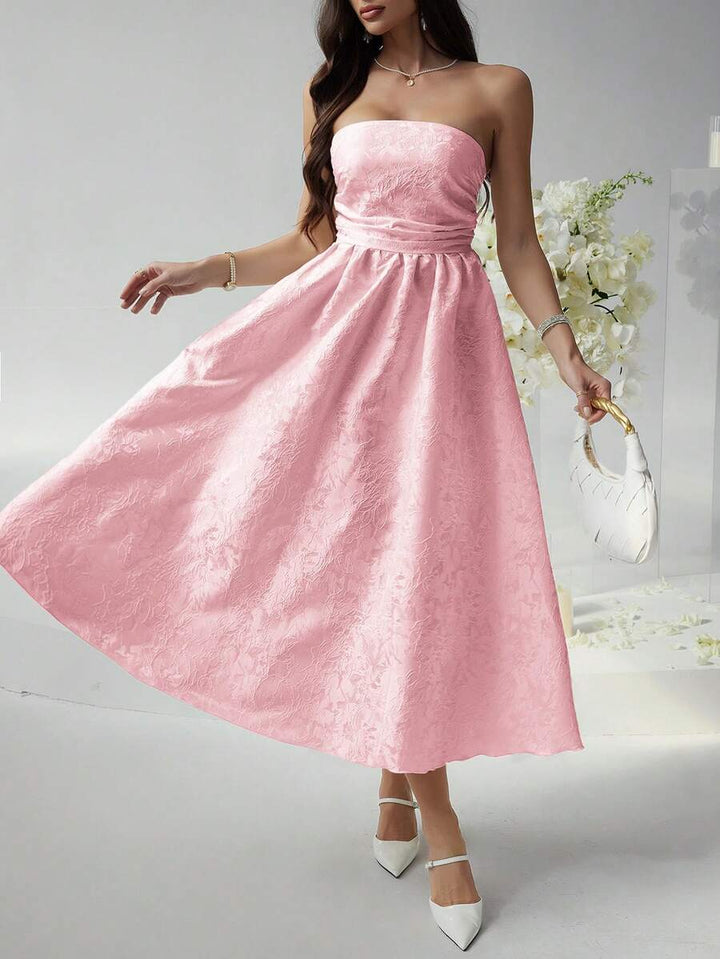 Rochie midi SHEIN, roz