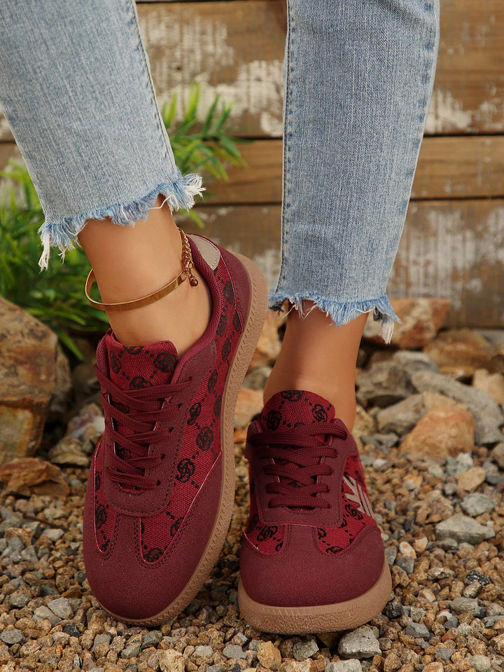 Pantofi sport SHEIN, vișiniu