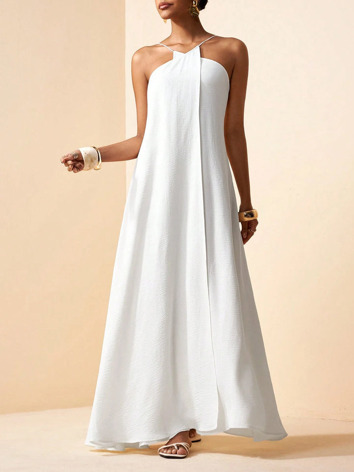 Rochie maxi SHEIN, alb