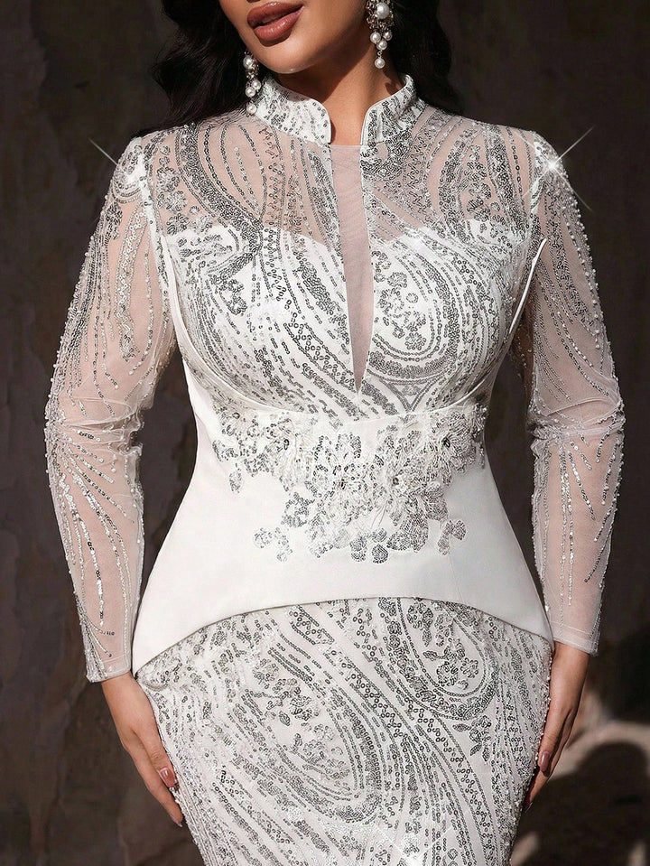 Rochie de mireasă SHEIN, alb