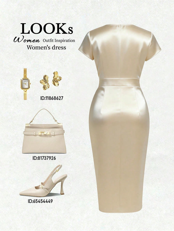 Rochie scurtă SHEIN, roz