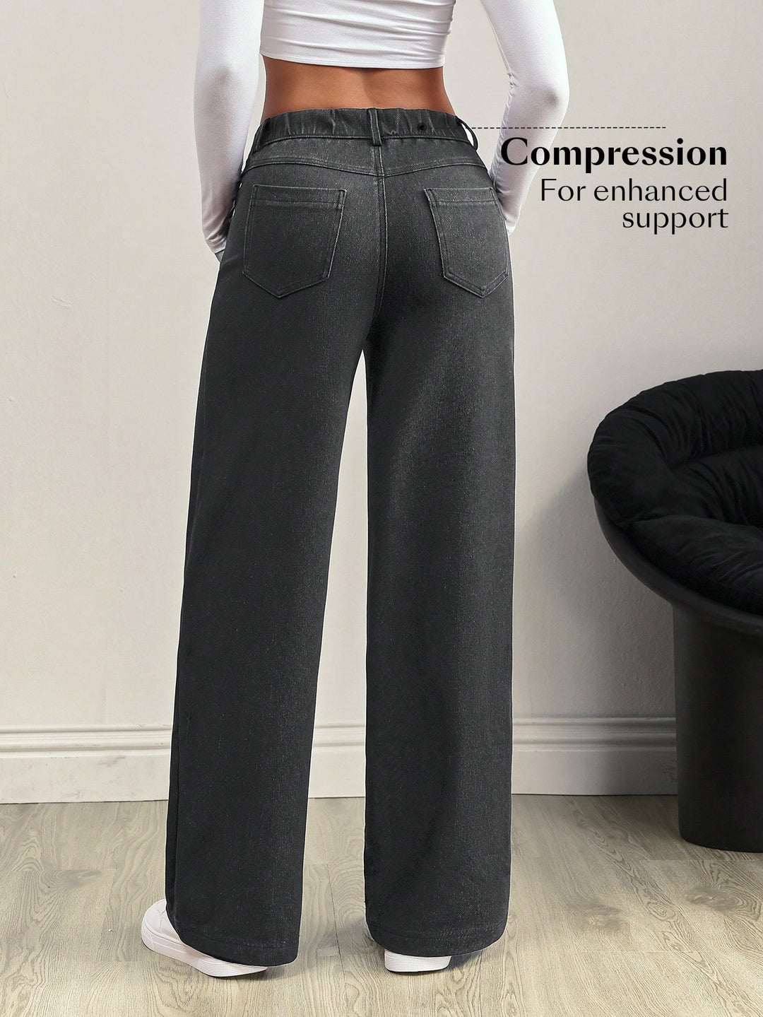Jeans SHEIN, gri