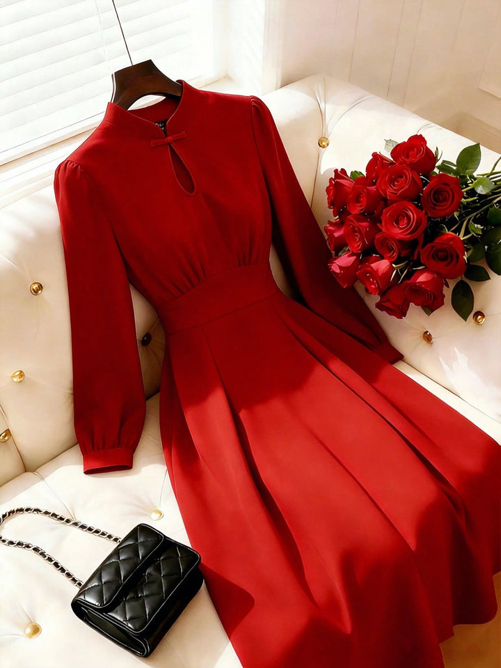 SHEIN Maxi Ruha, Piros