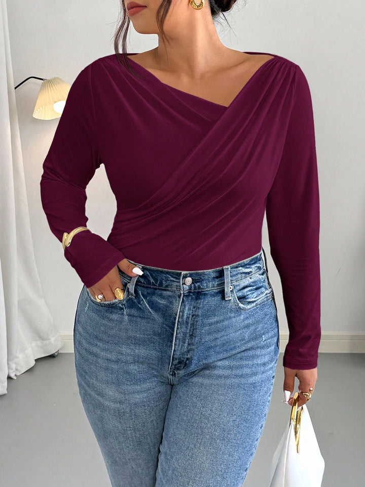 Body SHEIN, vișiniu