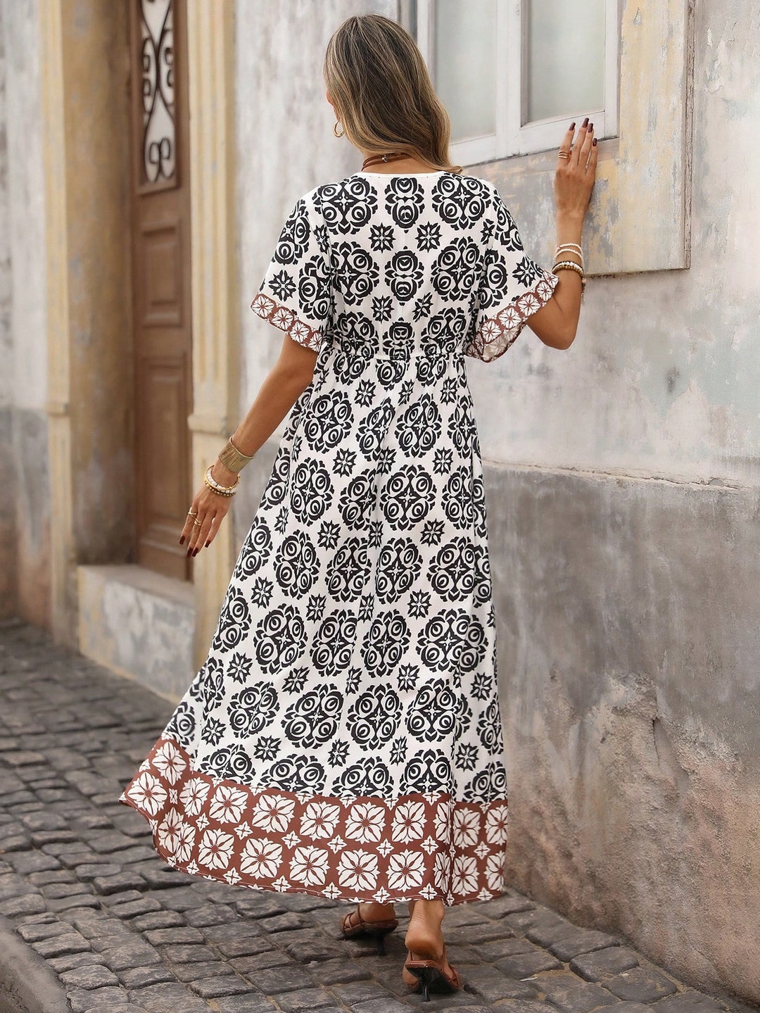 Rochie maxi SHEIN, mix culori