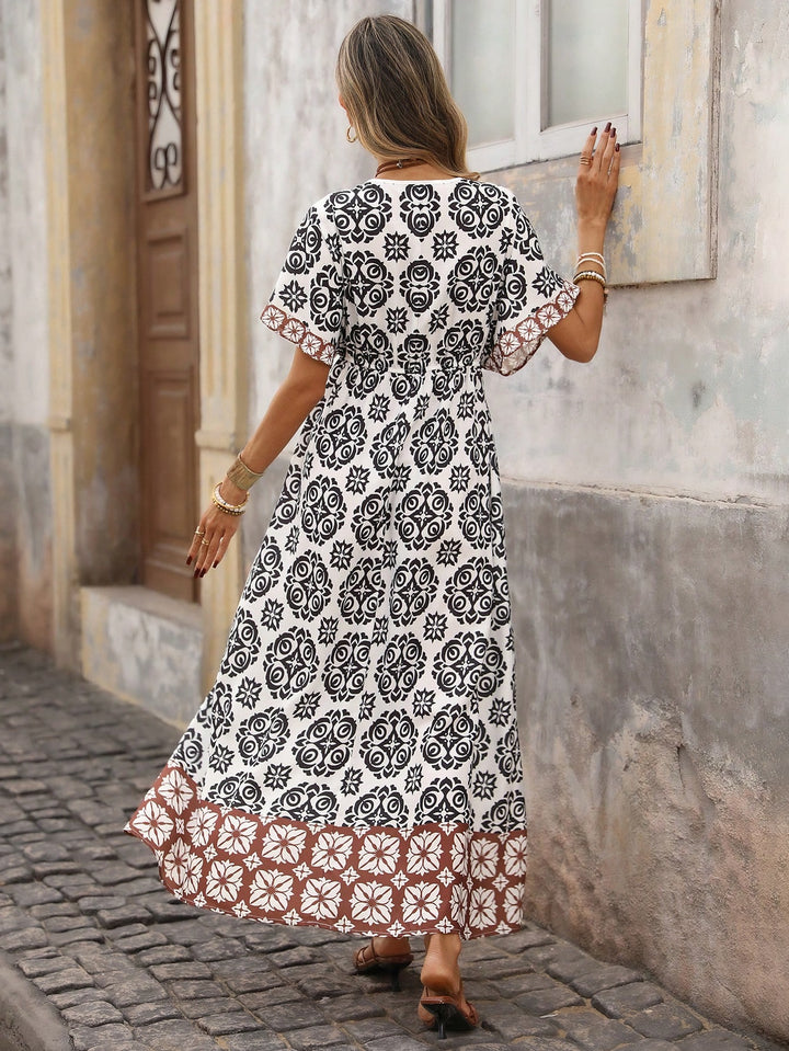 Rochie maxi SHEIN, mix culori