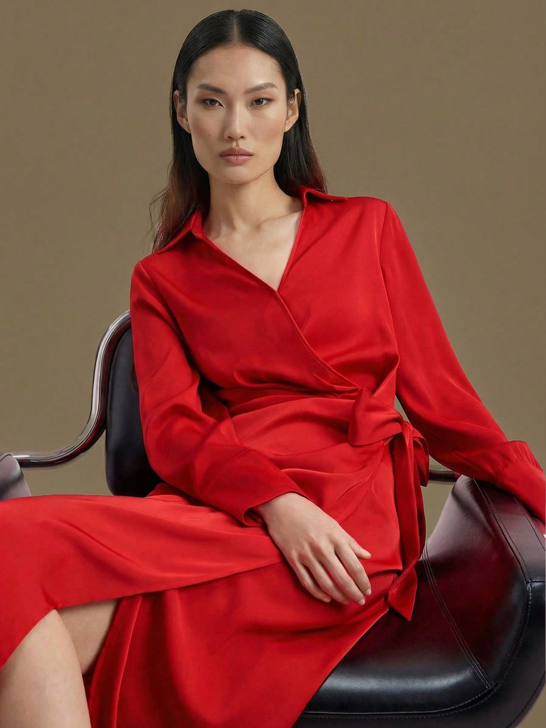 Rochie maxi SHEIN, roșu