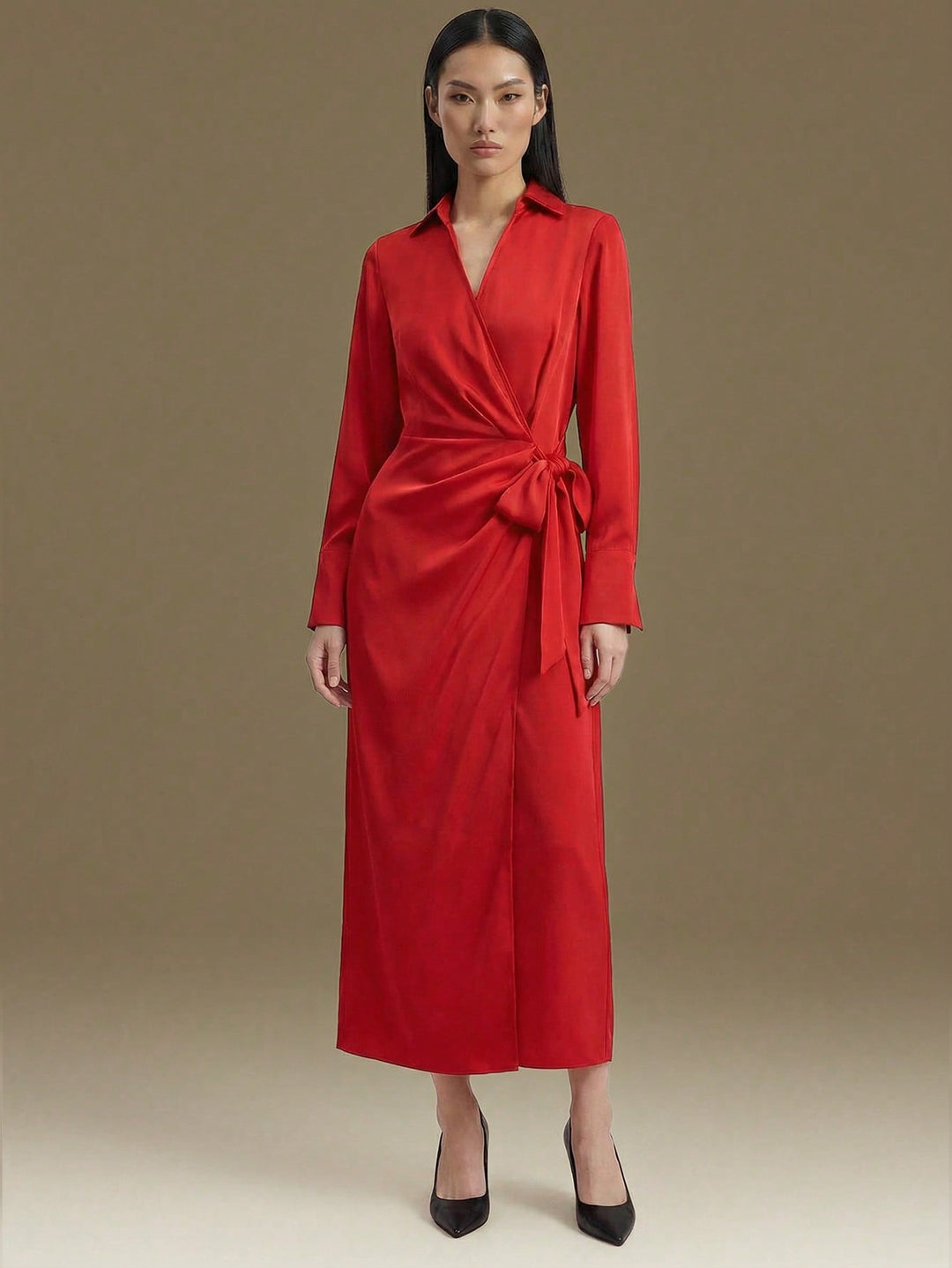 Rochie maxi SHEIN, roșu