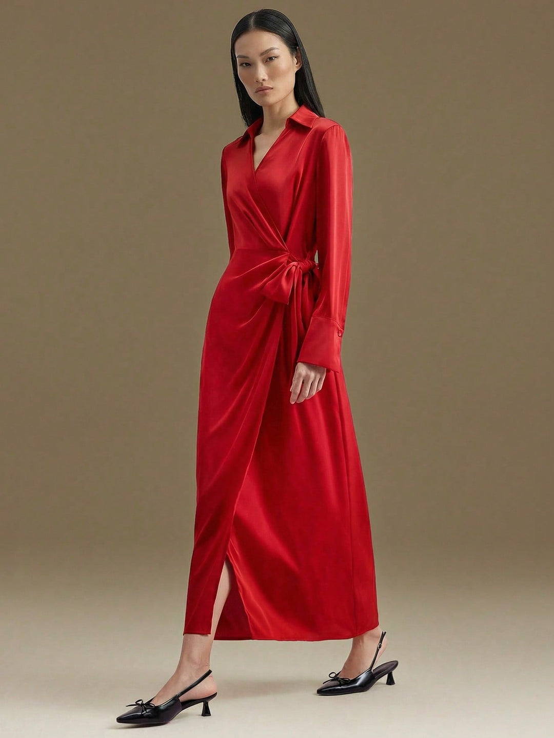 Rochie maxi SHEIN, roșu