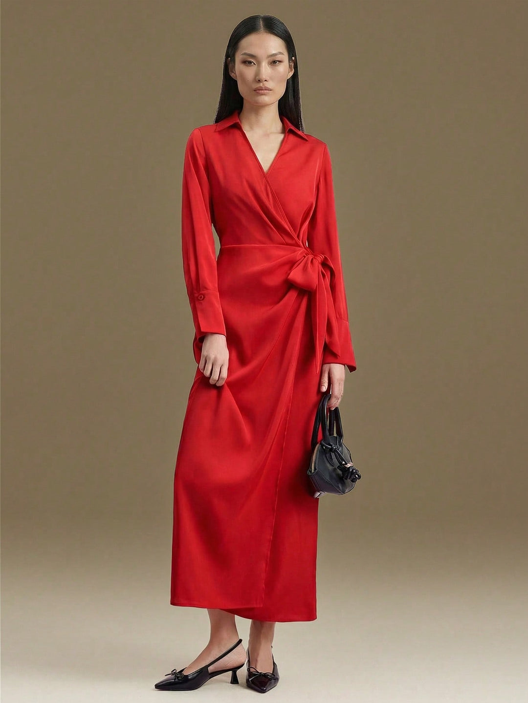 Rochie maxi SHEIN, roșu