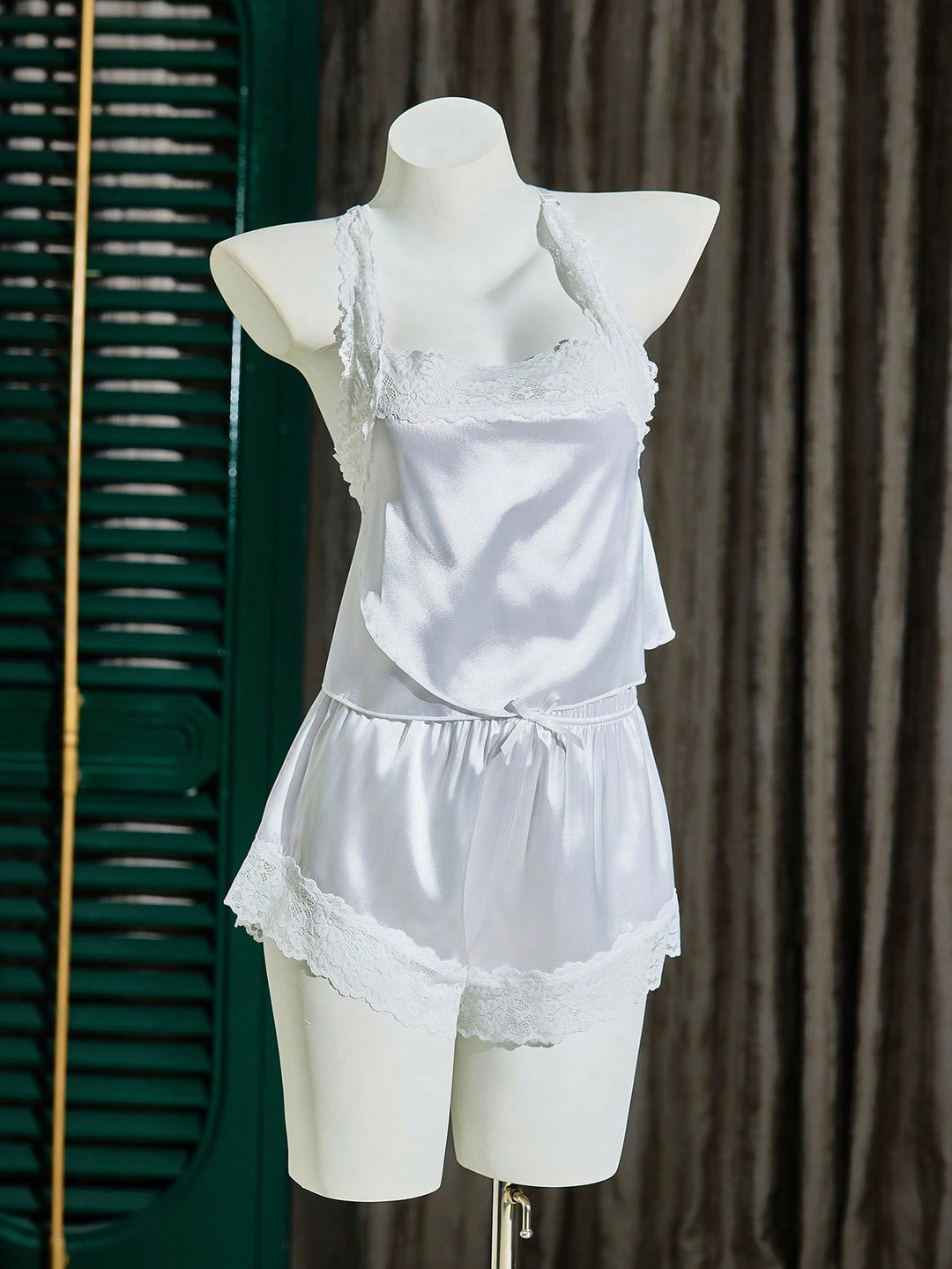 SHEIN pyjama set, white