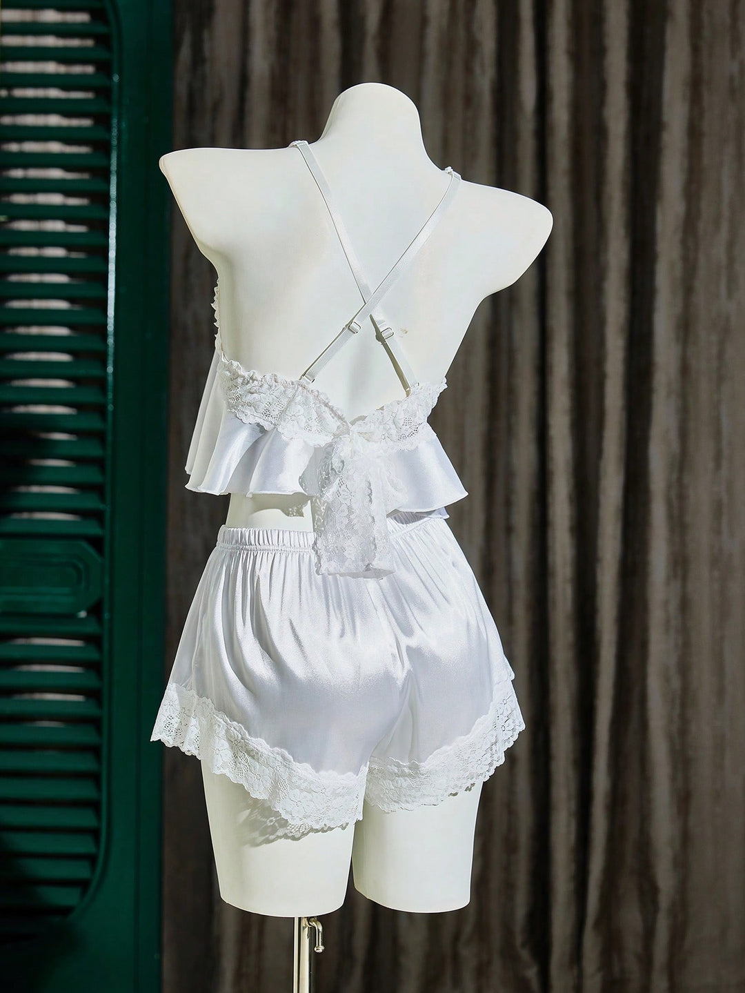 SHEIN pyjama set, white