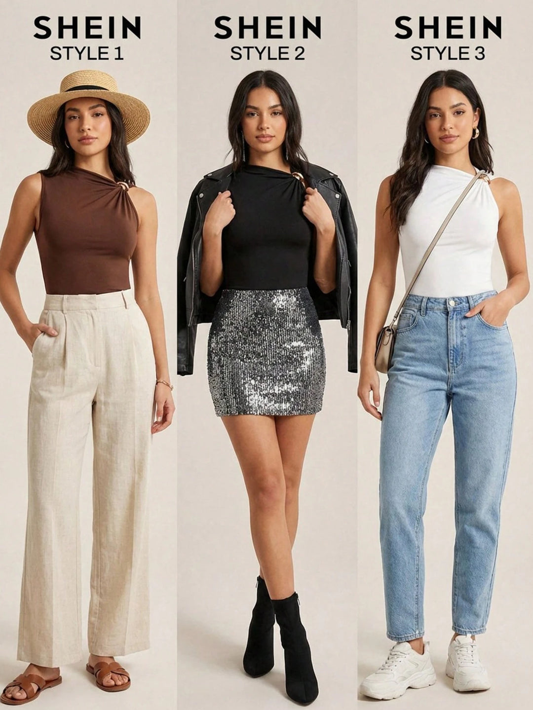 Set maiouri SHEIN, mix culori