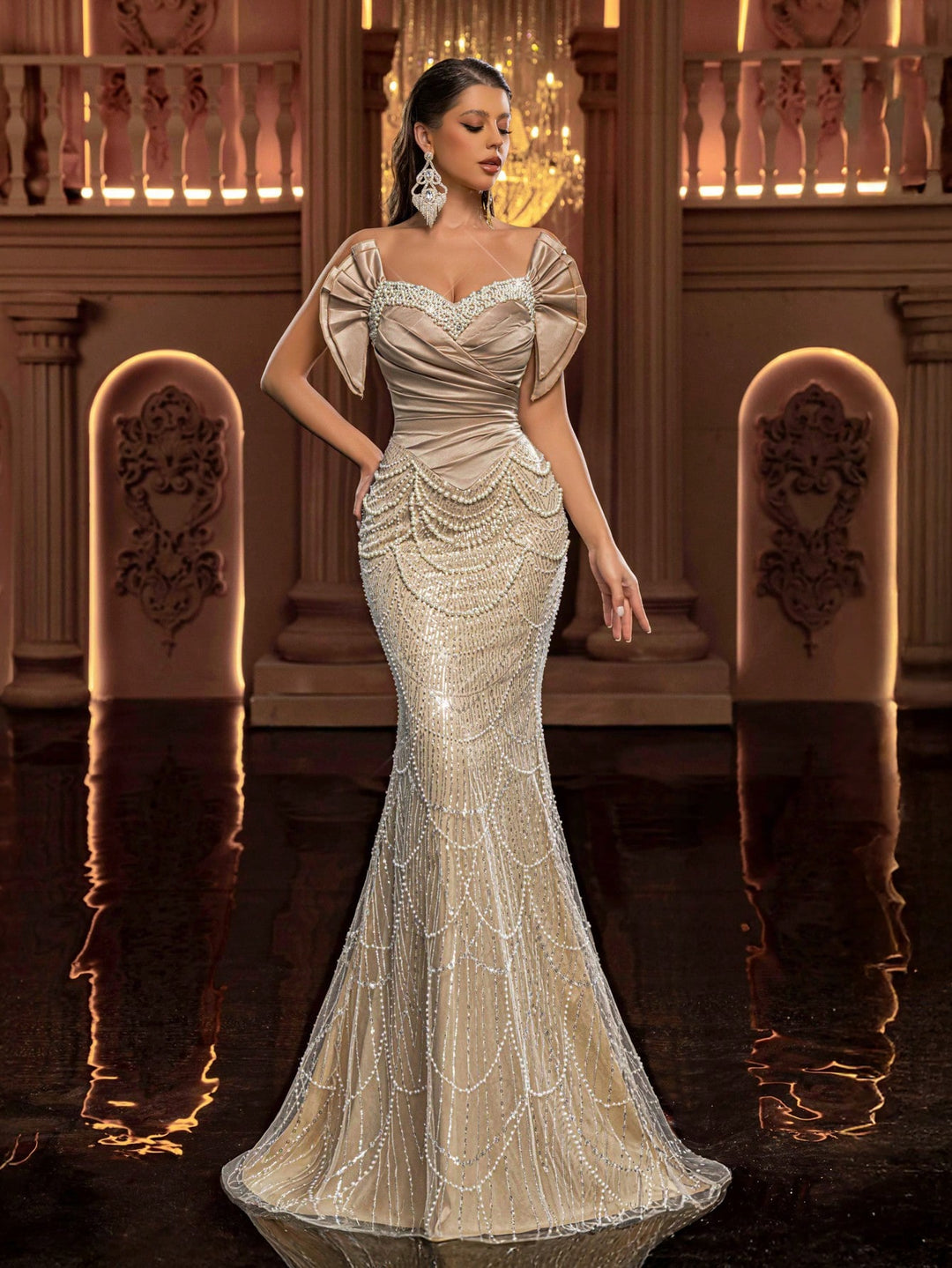 Rochie SHEIN, auriu