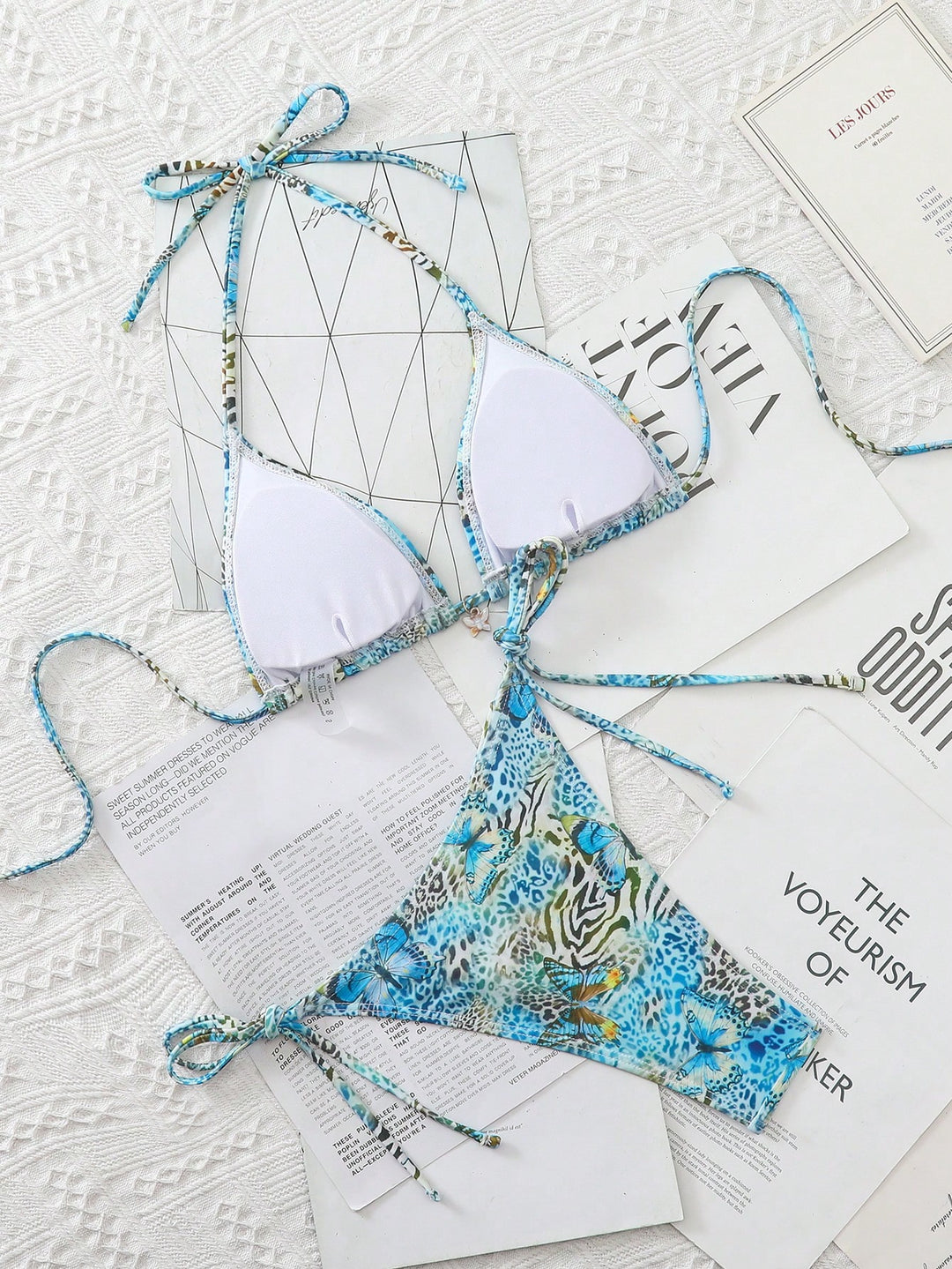 Set bikini SHEIN, mix culori
