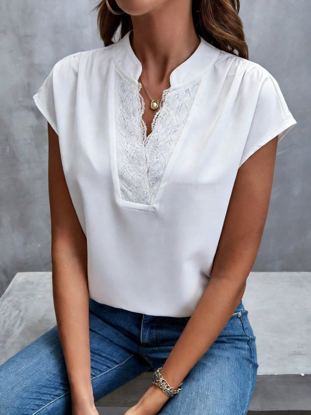 Bluza SHEIN, alb