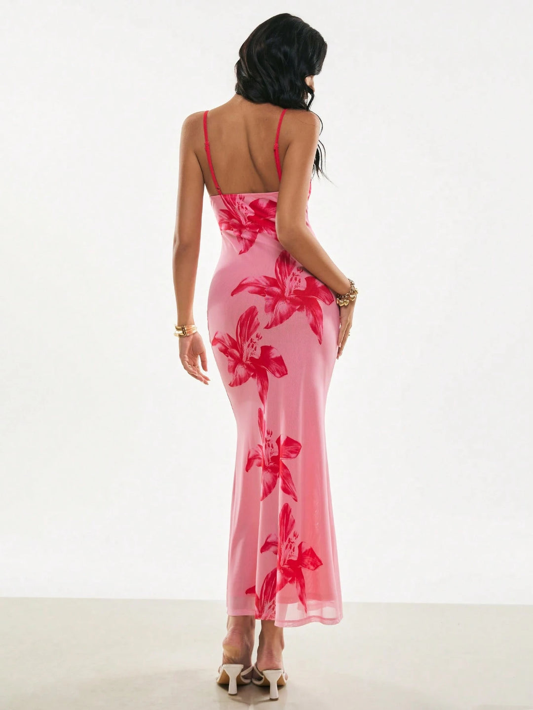Rochie maxi SHEIN, mix culori