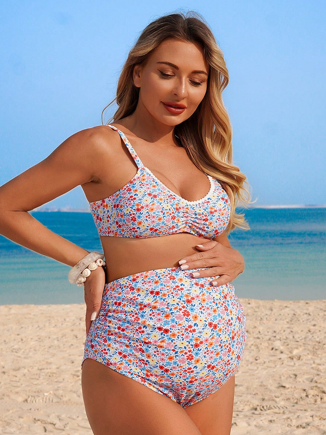 Set bikini SHEIN, mix culori