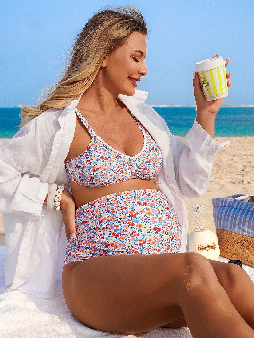 Set bikini SHEIN, mix culori