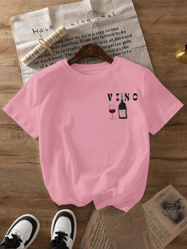 Tricou SHEIN, roz