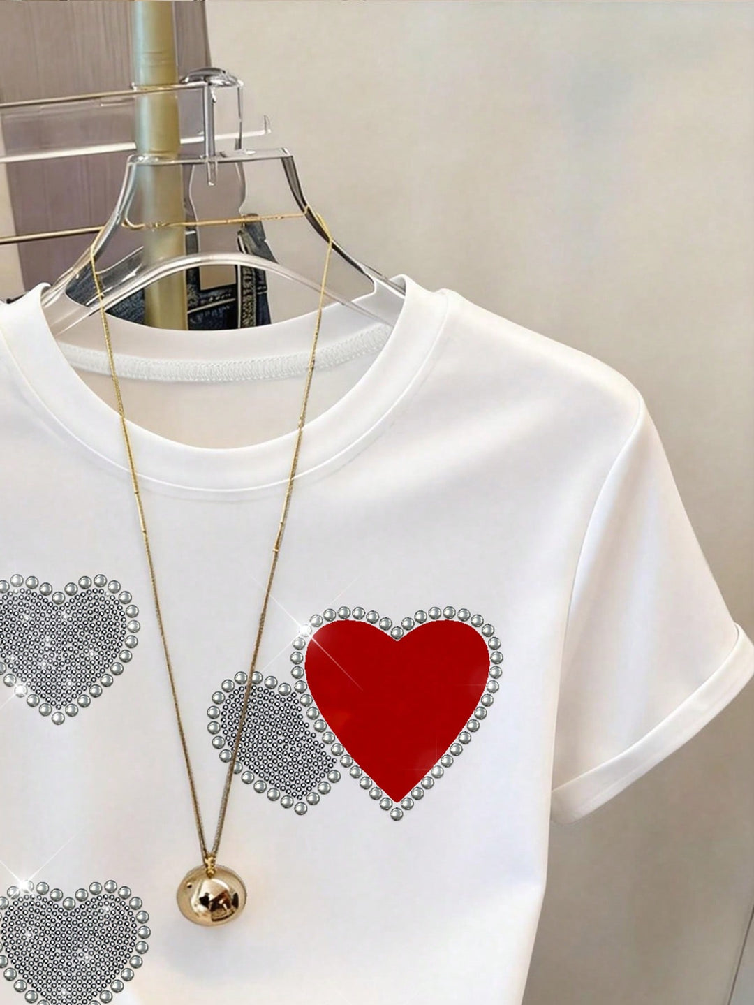 Tricou SHEIN, alb