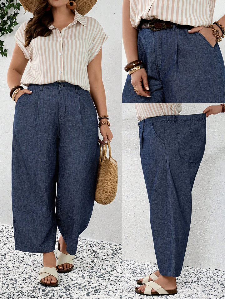 Jeans SHEIN, albastru