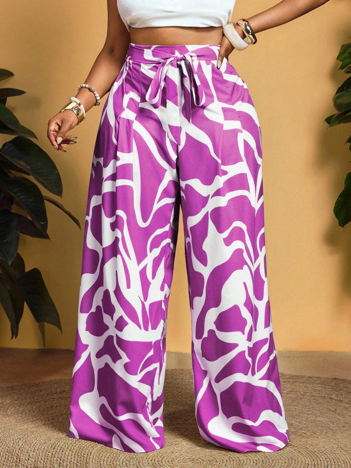 Pantaloni SHEIN, mov