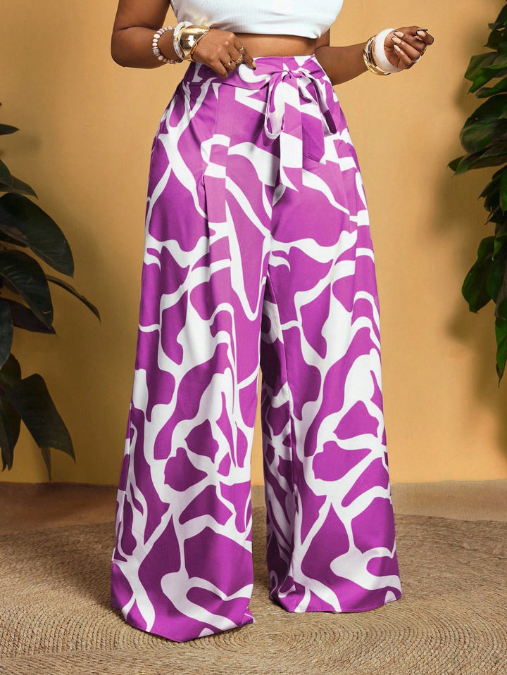 Pantaloni SHEIN, mov