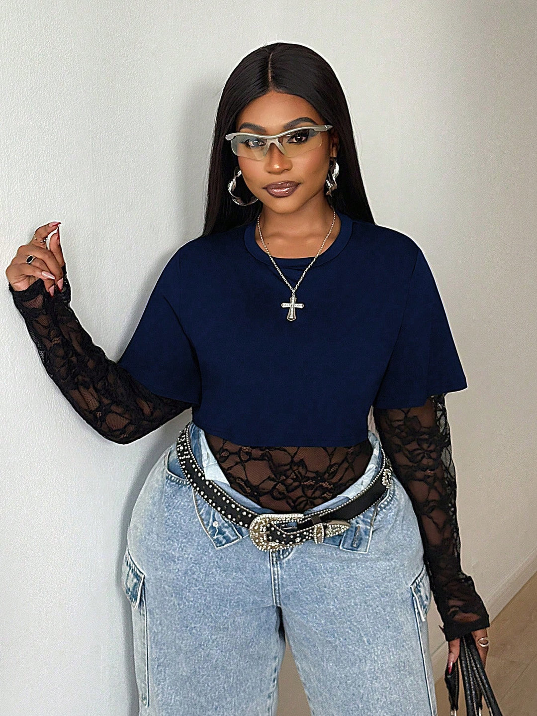 Body SHEIN, albastru