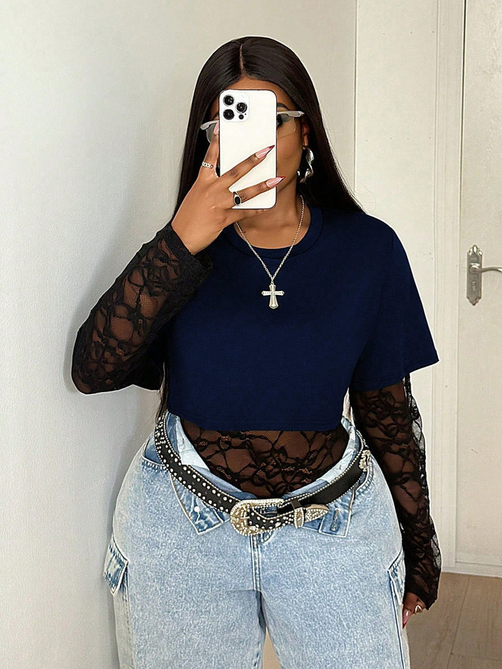 Body SHEIN, albastru