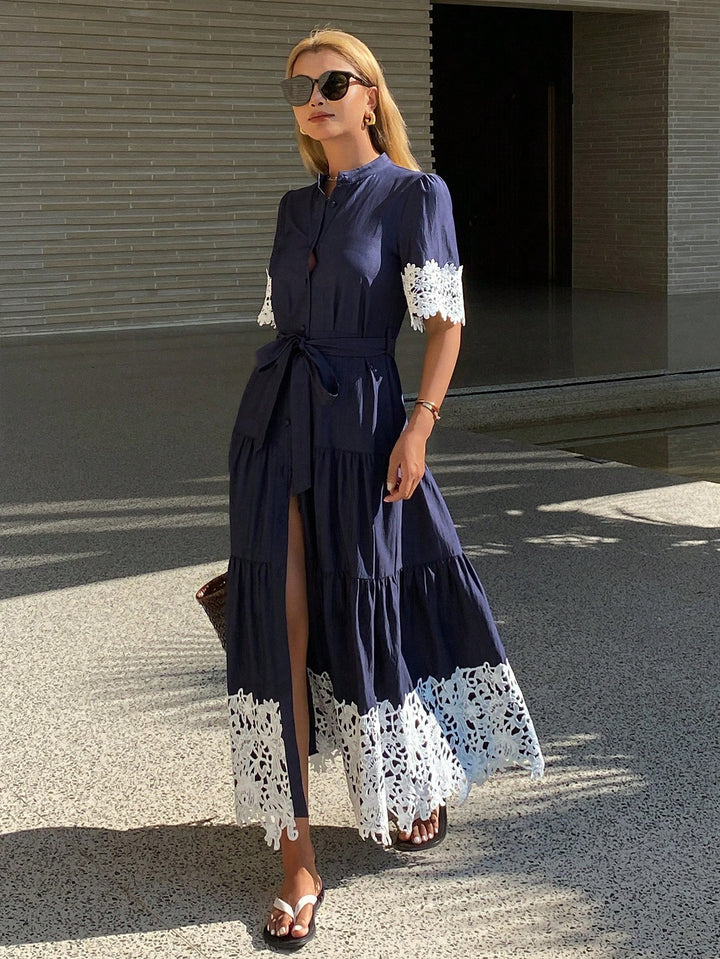 Rochie midi SHEIN, albastru