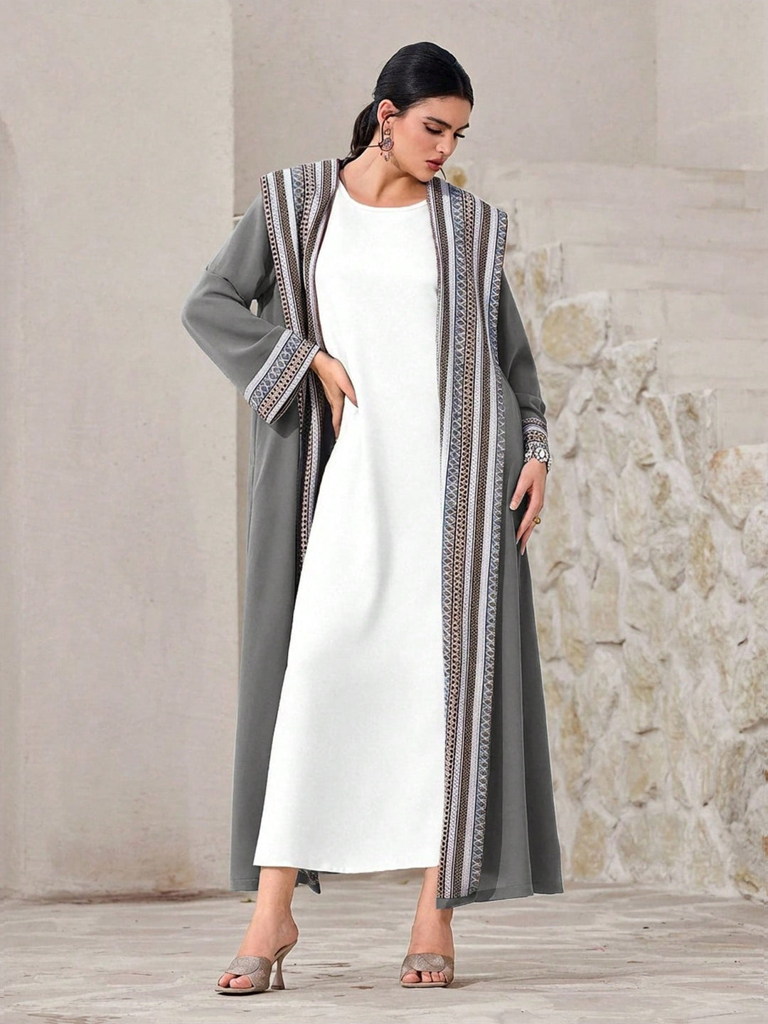 Rochie SHEIN, gri