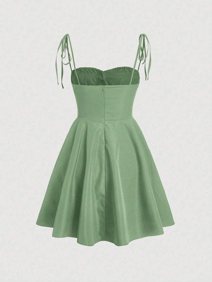 Rochie mini SHEIN, verde