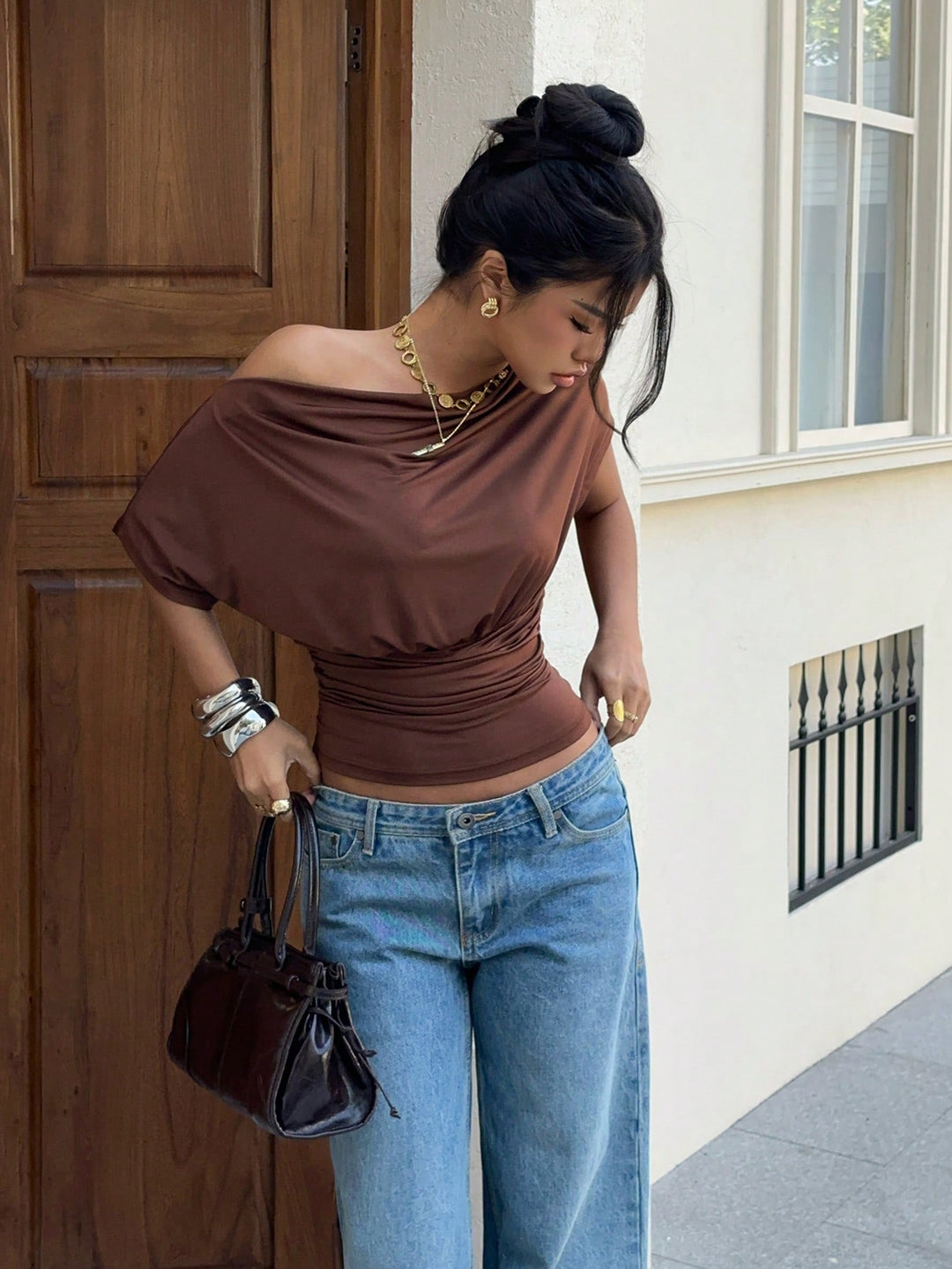 Tricou SHEIN, maro