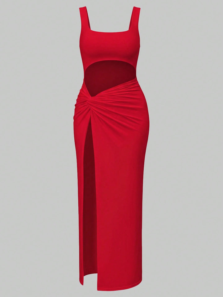Rochie maxi SHEIN, roșu