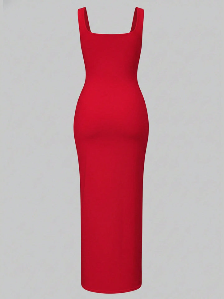 Rochie maxi SHEIN, roșu