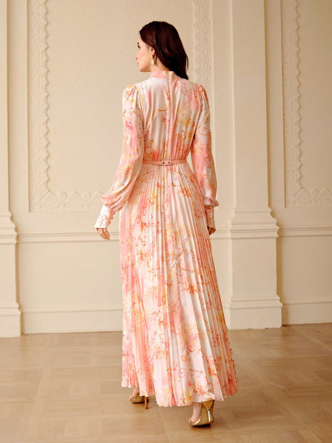 Rochie maxi SHEIN, roz