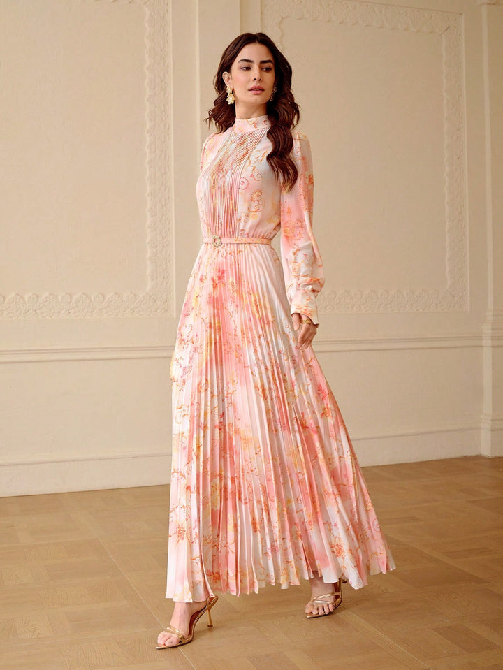 Rochie maxi SHEIN, roz