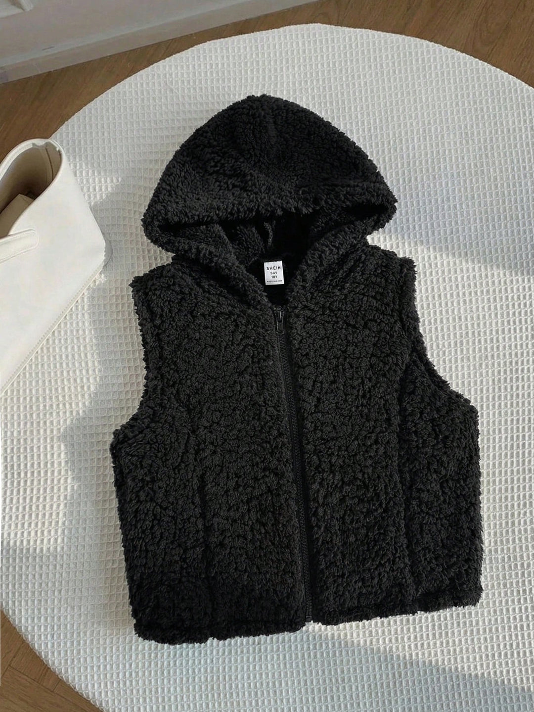 Vestă SHEIN, negru