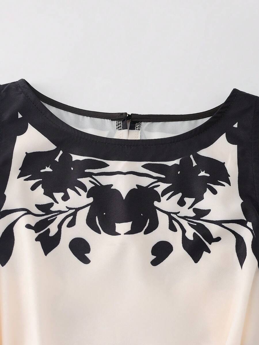 Rochie maxi SHEIN, mix culori