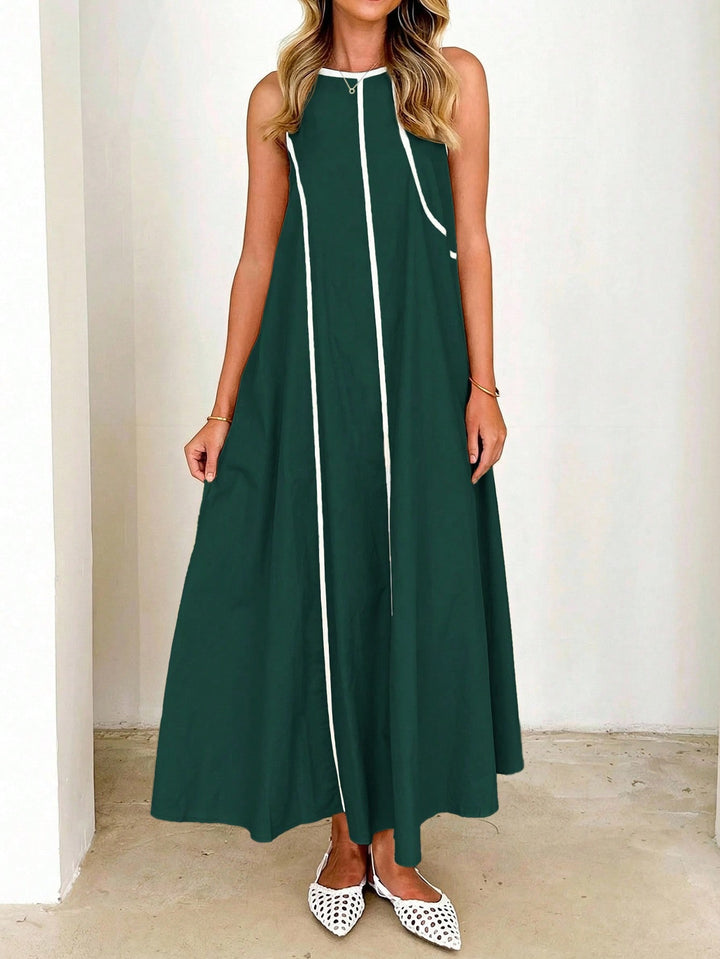SHEIN zöld maxi ruha