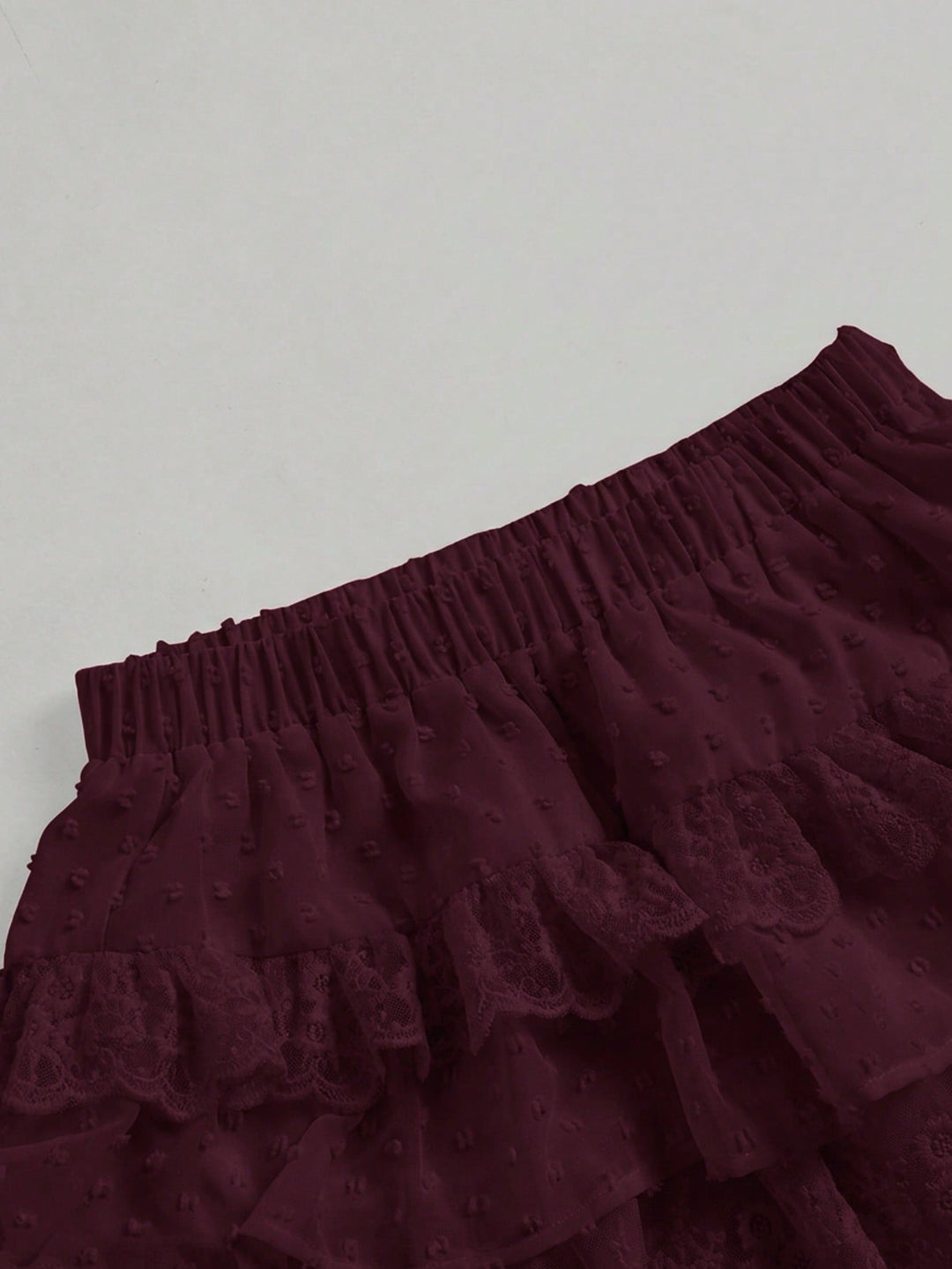 SHEIN szoknya, bordó