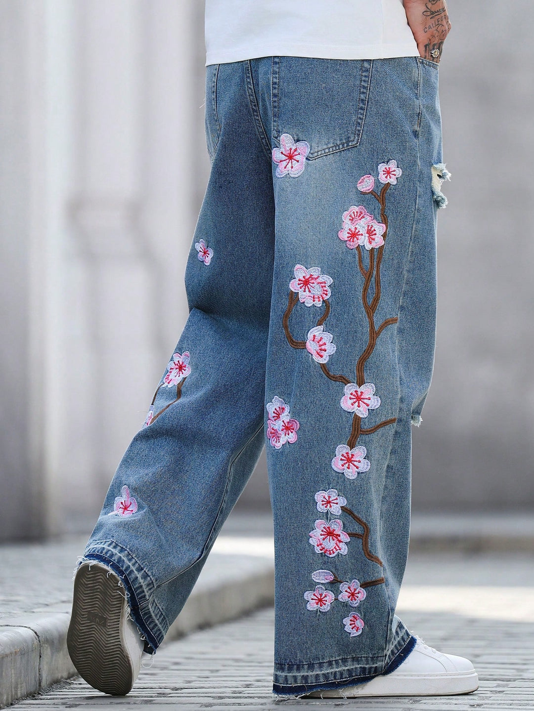 Jeans SHEIN, albastru