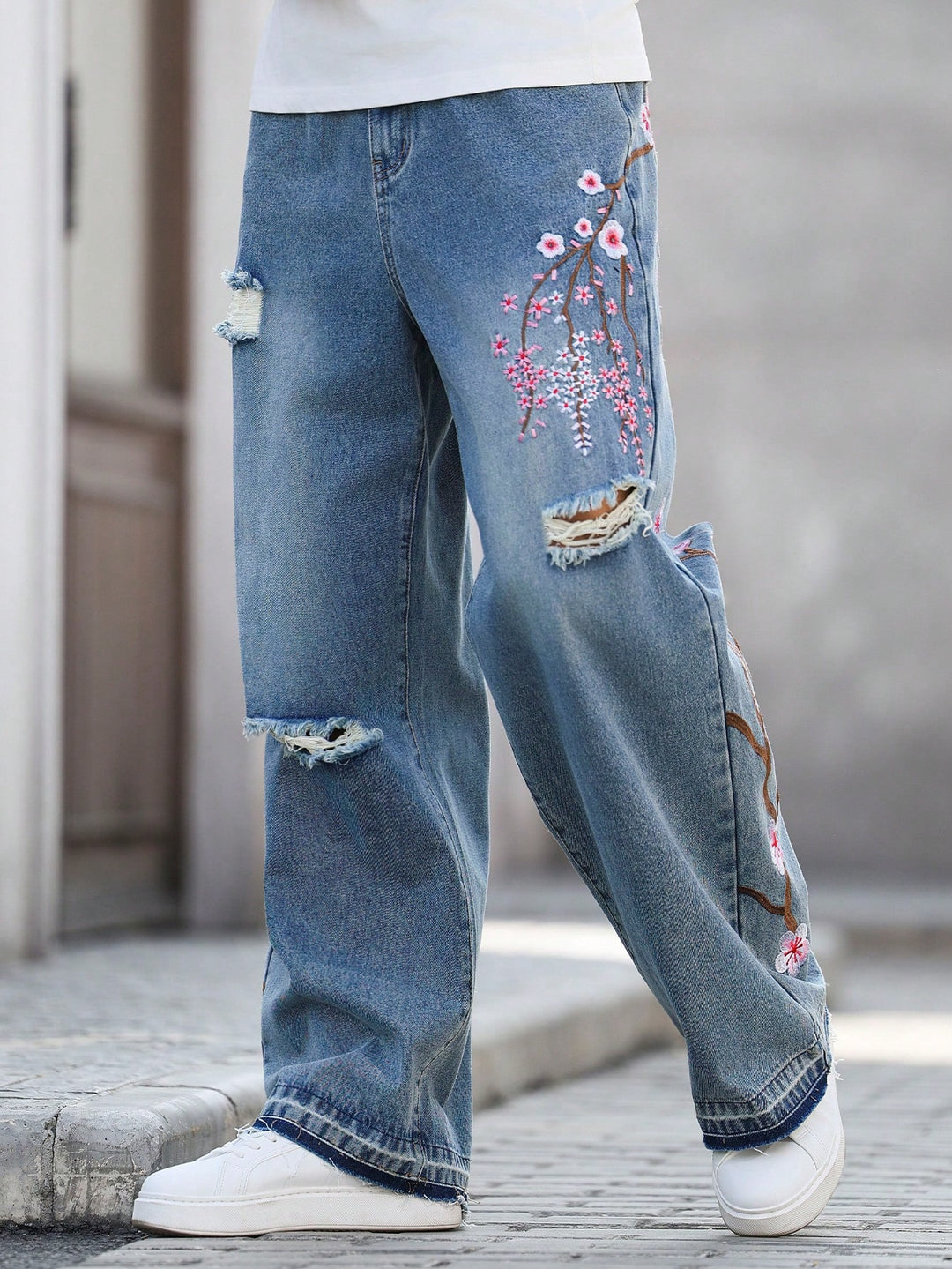 Jeans SHEIN, albastru