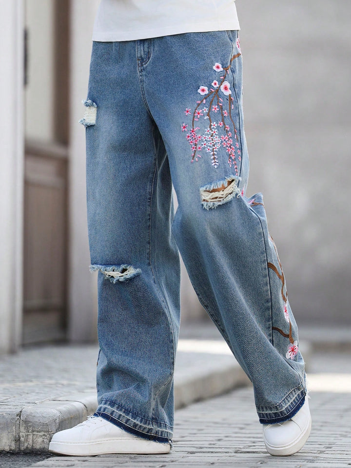 Jeans SHEIN, albastru