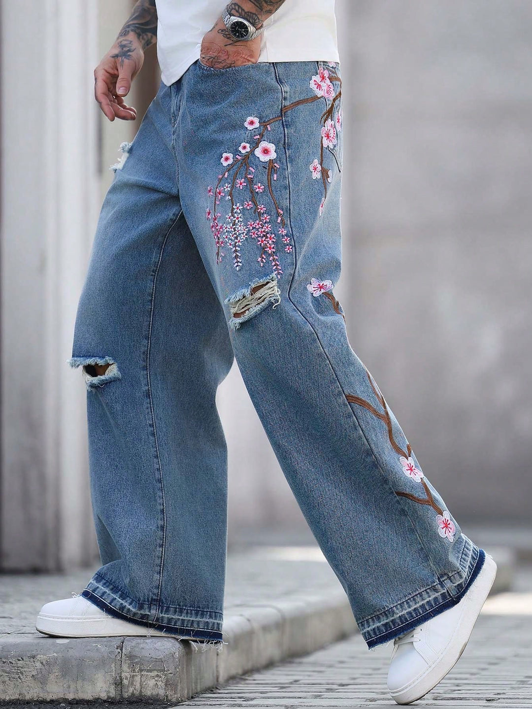 Jeans SHEIN, albastru