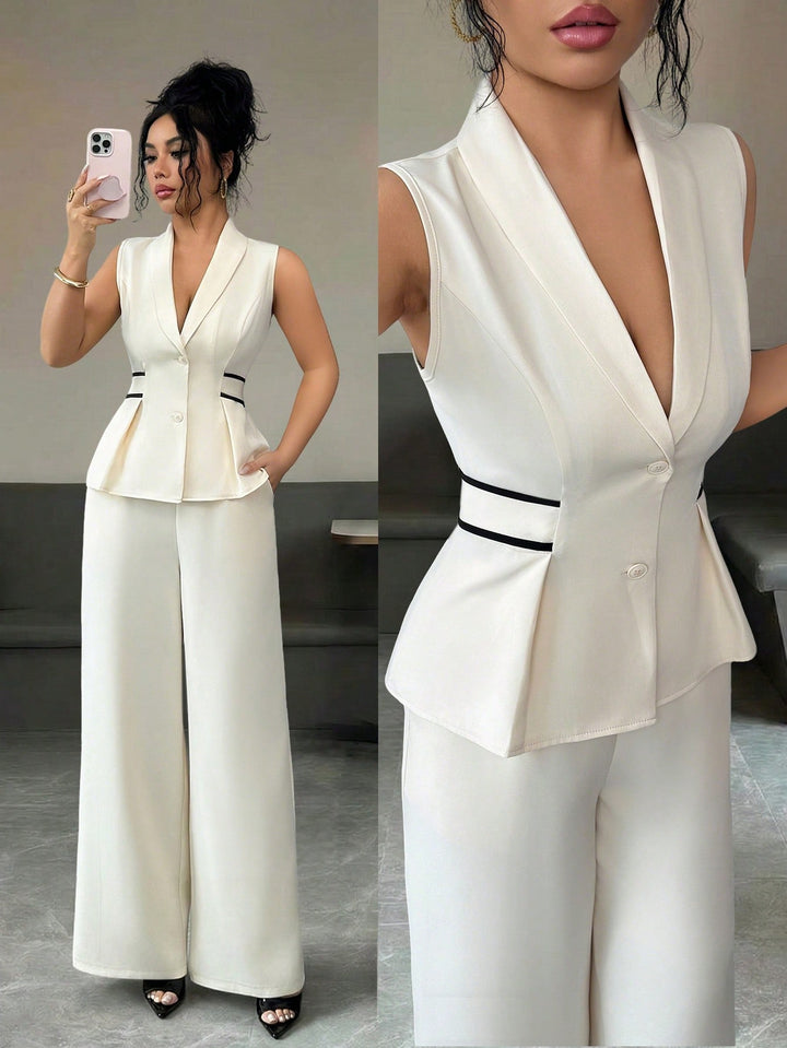 SHEIN együttes, bézs