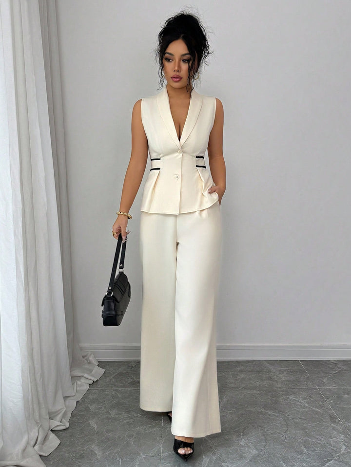 SHEIN együttes, bézs