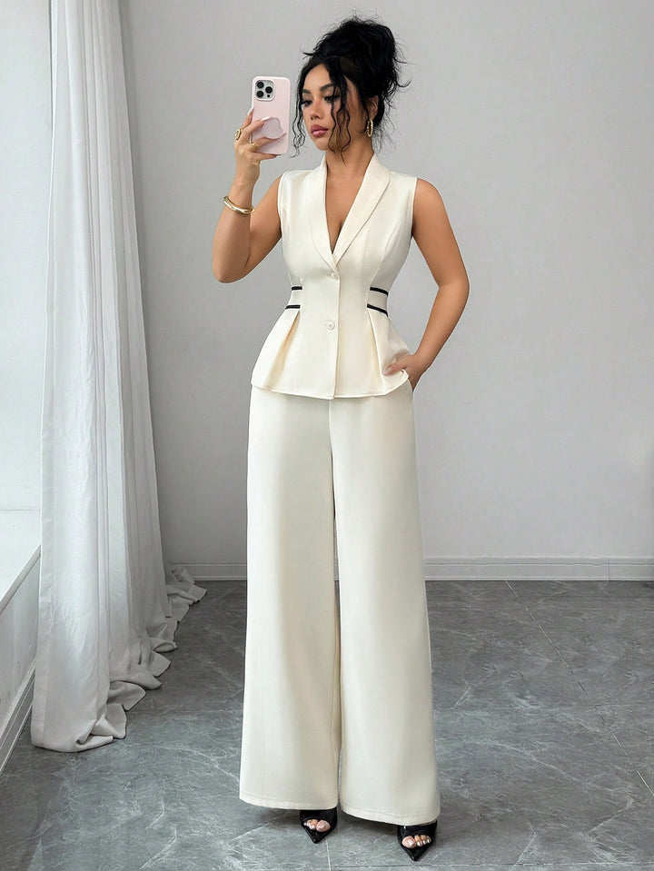 SHEIN együttes, bézs