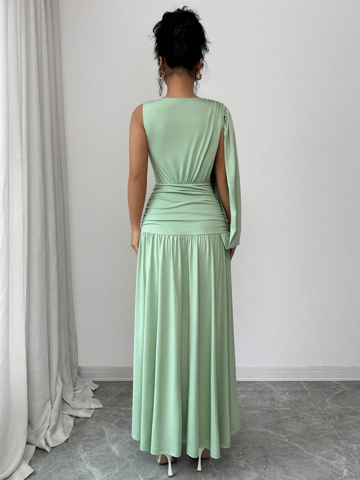 Rochie maxi SHEIN, verde